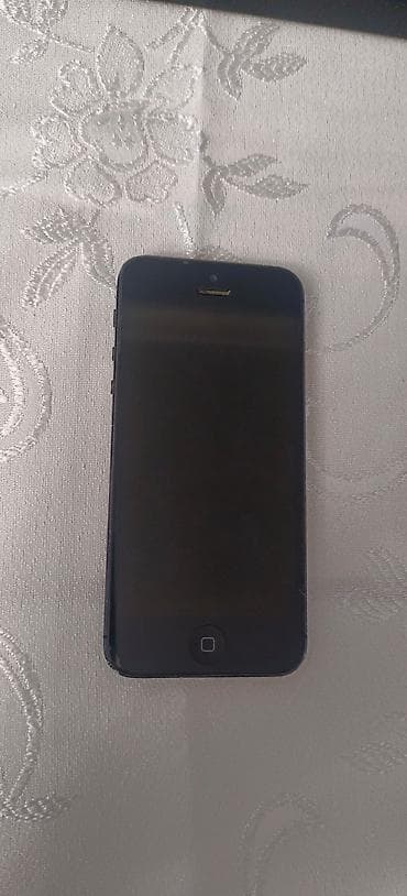 telefon iphone 5s: IPhone 5, 32 GB, Black Titanium, Barmaq izi — 3