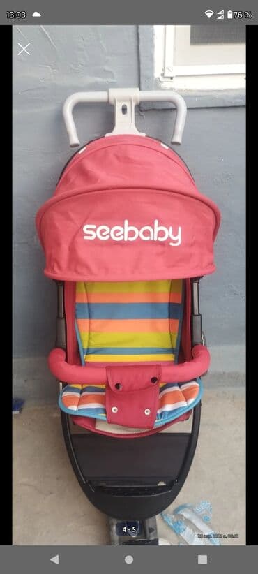 Modullu arabalar: Klassik gəzinti arabası, Yaş: 6-12 ay — 2