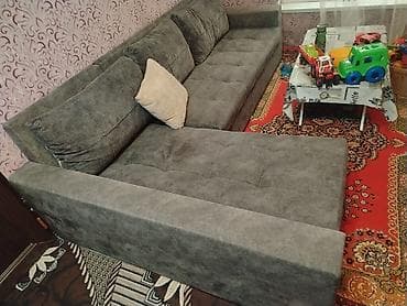 termo 2ci əl: Künc divan, Açılan, Bazalı, Vеlur parça — 1