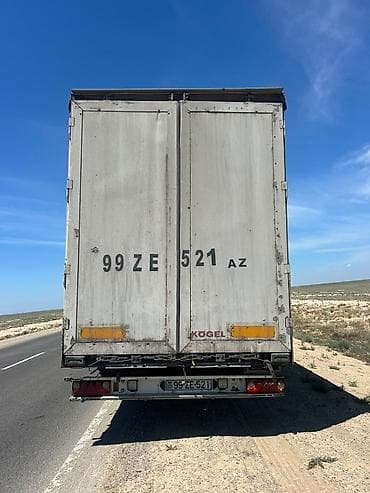 kama 205 teker: Yükdaşıma üçün hazır komplekt: Mercedes‑Benz dartqı və Kögel tentli — 4