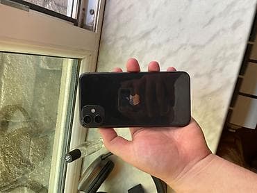 electronics iphone: IPhone 11, 64 GB, Black Titanium, Face ID — 6