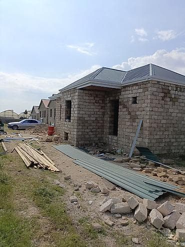 goycayda ev: 2 otaqlı, 56 kv. m, Kredit yoxdur, Təmirsiz — 3