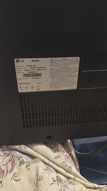 tv işlənmiş: İşlənmiş Televizor LG HD (1366x768), Pulsuz çatdırılma — 2