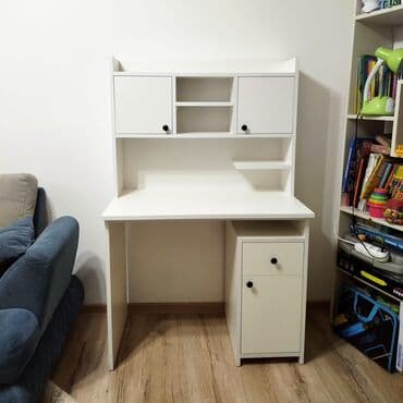 dizayn mebel: Oğlan və qız üçün, Yeni, Siyirməli, Yazı masası, Stulsuz — 1