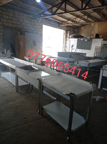 Nejeveka stolar və moykalar restoranlar üçün peşəkar mətbəx lalafo.az -da Nejeveka stolar və moykalar restoranlar üçün peşəkar mətbəx