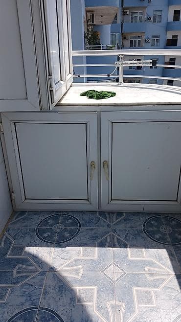 balkonlar: PVC balkon dolabı - Material: ağ PVC karkas və qapılar, korroziyaya — 2
