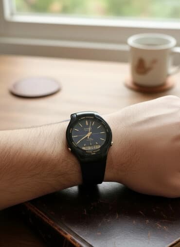 shock elixir для похудения: Б/у, Наручные часы, Casio, цвет - Черный — 1