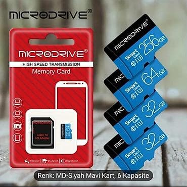 mikro sd kart: TƏCİLİ MAYA DƏYƏRİNƏ SATILIR! YENİ Üslublar MICRODRIVE TF 64GB SD Kart — 2