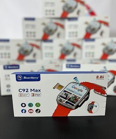 Elektronika: Yeni, Smart saat, Sim kart, rəng - Gümüşü — 2