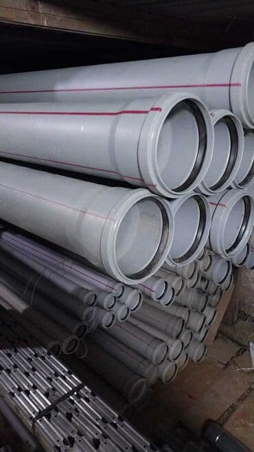 borularin qiymeti: Kanalizasiya üçün Plastik Məişət trubası — 1