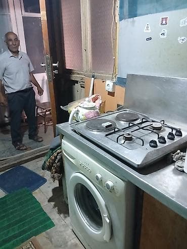 1 комнатная квартира студия: Nzs-də 1 otaqlı ev kirayə verilir. Blok tipli apartman ev. 22,15 — 4