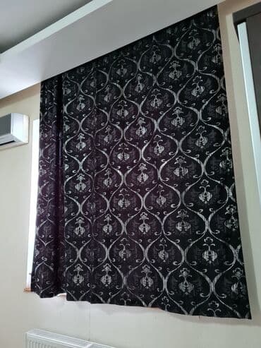 məxmər məhrəbalar: İşlənmiş, Vilyur Pərdə, rəng - Qara, Ünvandan götürmə — 1