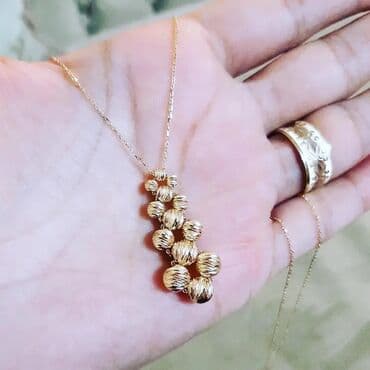 pandora qutusu: Boyunbağı, Pandora, Sarı qızıl, 585 Əyar, 248 g — 2