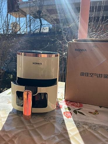 ucuz ipad: KONKA hava fritözü - Brend: KONKA - Rəng və dizayn: krem rəngli — 2