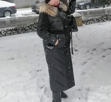 детские вязаные пальто: Пальто, XL, цвет - Черный — 3