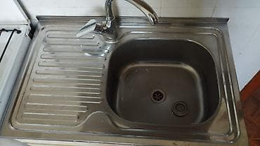 moyka skafi: Mətbəx mebeli dəsti – lavabo və yuxarı qab-qacaq dolabı ilə - Aşağı — 5