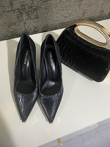 Костюмы: Qadınlar üçün dəst: klassik stilettolar və dəbli clutch çanta - Rəng — 4