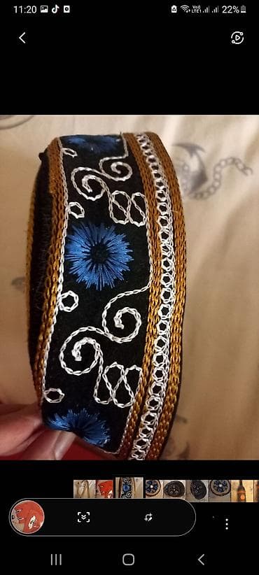 yuxuda papaq almaq: Национальный головной убор ручная работа — 1