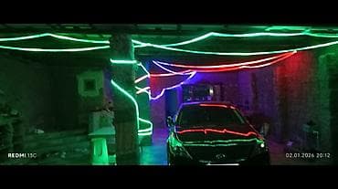 bakida hava saatliq: Göy,qırmızı,yaşıl rənge lent işıq.50 metrdi — 1