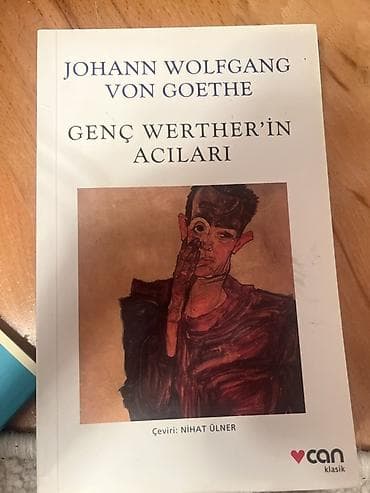 Kitablar və jurnallar: Məhsul: Kitab – “Gənc Werther’in Acıları” Müəllif: Johann Wolfgang von — 1