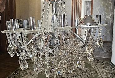 Çilçıraqlar: Çılçıraq, 10 və daha çox lampa, Xrustal — 2