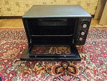 Duxovkalar: Duxovka Elektrik, rəng - Qara, Ayrıca dayanan, İşlənmiş — 10