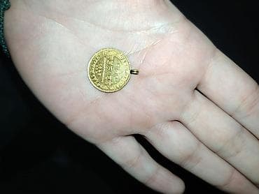 qizil kulonlar: Kulon, Heyvanlar, Sarı qızıl, Qaşsız — 1