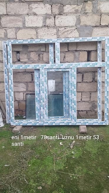 isti yorğan: PVC pəncərə çərçivələri – AVEO profilli - Material: PVC (AVEO — 2