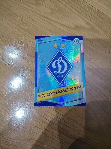 Topps brendi futbol stiker/kolleksiya kartı – FC Dynamo Kyiv loqolu lalafo.az -da Topps brendi futbol stiker/kolleksiya kartı – FC Dynamo Kyiv loqolu