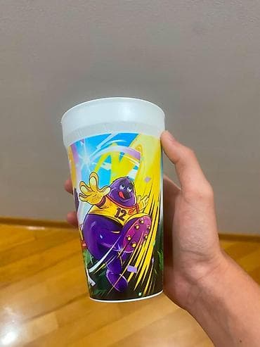 Другое: Mcdonalds Grimace shake World cup stekan original koleksiya uçun — 1