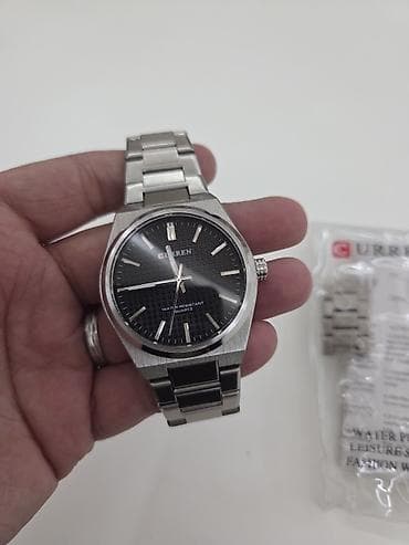 saat iphone: Qol saatı, Curren, rəng - Gümüşü — 2