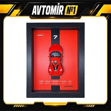 Lykan HyperSport avtomobil maketi – dekorativ 3D çərçivə Lykan