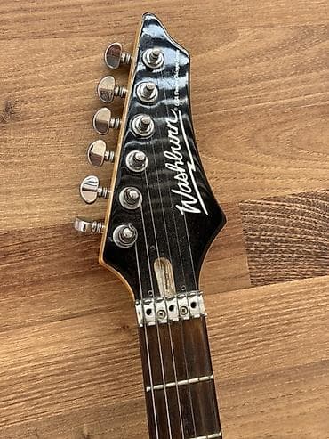 elektro gitarlar: Washburn elektrik gitara – H-S-H pikap konfiqurasiyası və tremolo — 2
