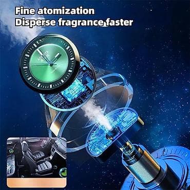 diffuzor: Avtomobil üçün Saatlı Aroma Diffuzoru Çatdırılma Və Quraşdırılma — 3
