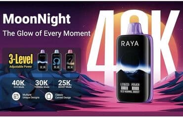 glo nədir: RAYA MoonNight – hər anın parıltısı - 3 səviyyəli tənzimlənən güc — 1