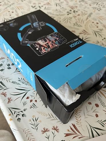 14 iphone mini: TOKQI M02 smartfon stabilizatoru (gimbal) Xüsusiyyətlər: - 3 oxlu — 3