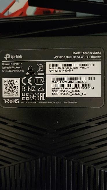 1tb flash card: Archer AX23 — 4