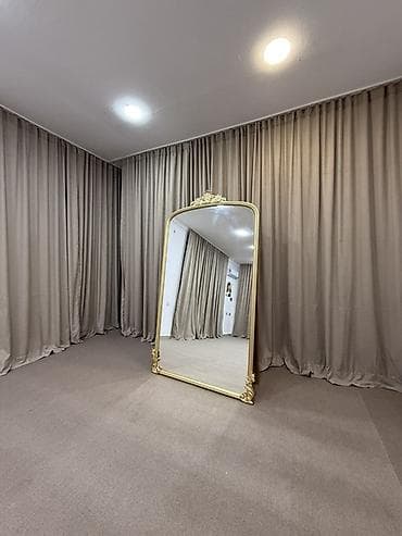 Güzgü Döşəmə üstü, Düzbucaqlı, Dekorativ, Çərçivə ilə