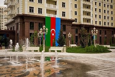 Поселок Ясамал, 2 комнаты, Новостройка, м. Эльмляр Академиясы, 70 м² — 3