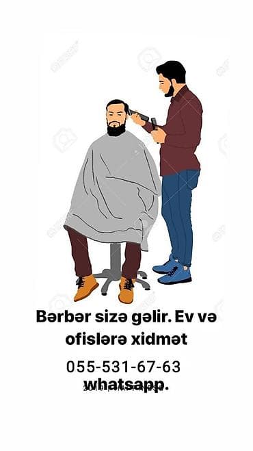 Bərbərlər | Saqqal kəsimi