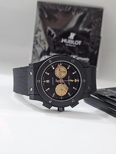 sensor saatlar: Yeni, Qol saatı, Hublot, rəng - Qara — 2