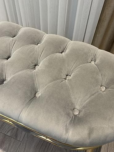 pufik satilir: Zərif dizaynlı oturacaq skamyası 150manata alınıb,70m satılır - — 2
