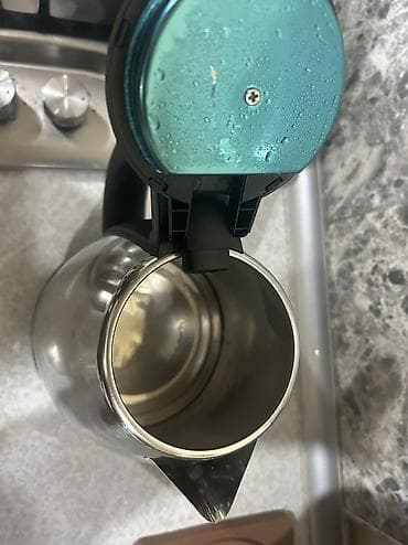 direksiyon set: Pangdada elektrik çaydanı - Korpus: paslanmayan polad, parlaq metal — 8