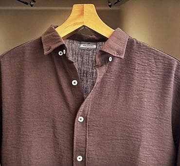 geyimleri: Köynək, 2XL, rəng - Qəhvəyi — 2