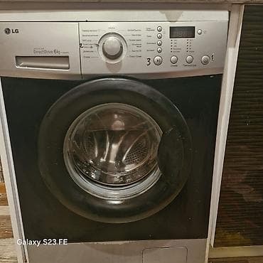 tv ekran təmiri: LG paltaryuyan maşın – Inverter Direct Drive, 6 kq (model F1056NDP5) — 1