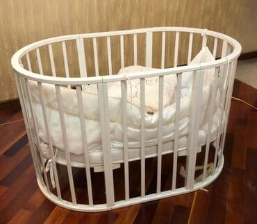 Oğlan və qız üçün, İşlənmiş, Yumru, Beşik, Dəst ilə, Matras ilə, Yellənmə mexanizmsiz