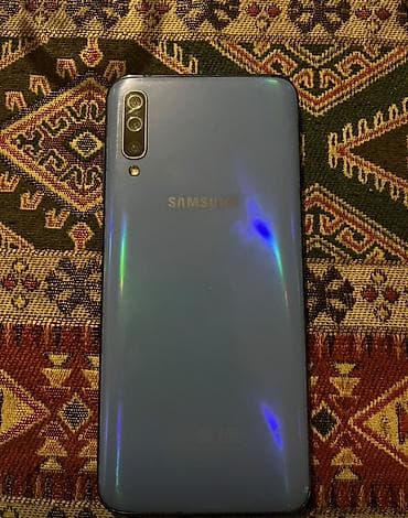 tecno spark 20 pro plus: Samsung Galaxy A50, rəng - Mavi, Barmaq izi — 2
