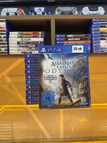 Assasins Creed Odyssey-PS4 diski Oyun diski tam işlək vəziyyətdədir — 1