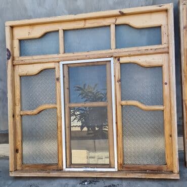 3d aboylarin qiymeti: 3 gozlu taxta pencere satilir,suseleri, toruda ustundedi,samux — 1