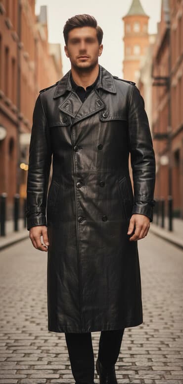 kişi ucun klassik qara kostyum: Plaş, 5XL, rəng - Qara — 1